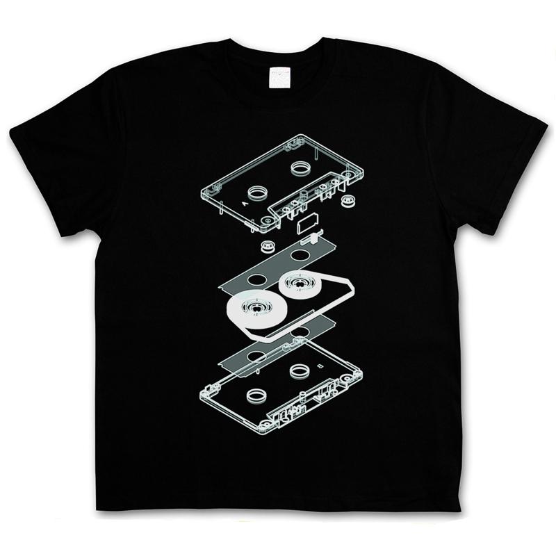 Audio Music Player - KOSZULKA EXPLOSION AUDIO CASSETTE Retro DJ