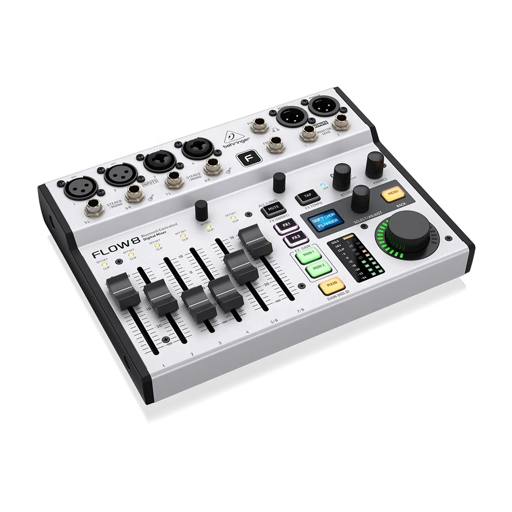 Audio And Music Mixer - Behringer Flow 8 Cyfrowy Mikser Sprzęt