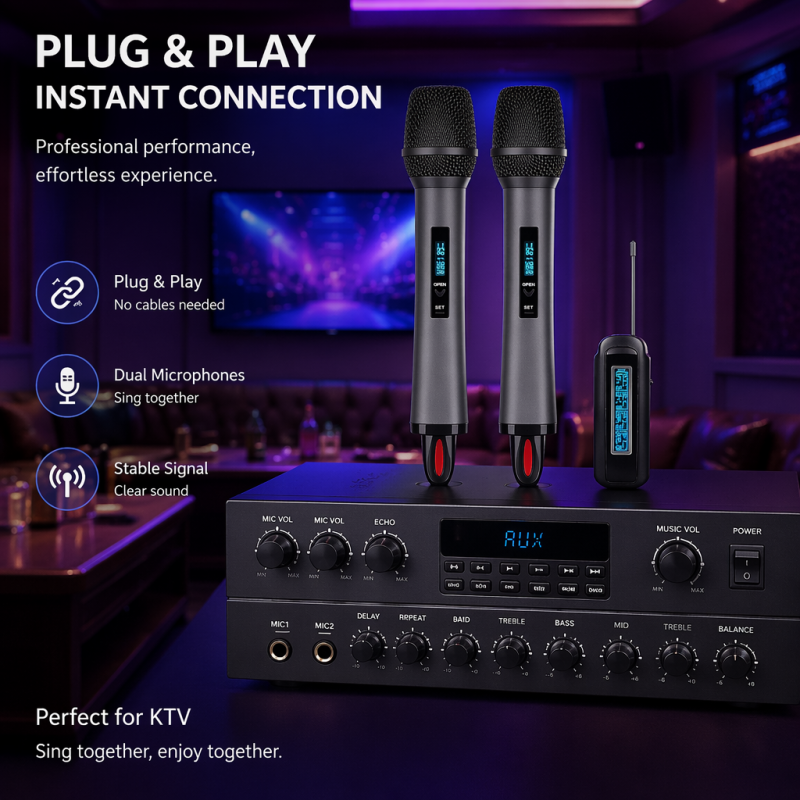 Audio And Music Mixer - Profesjonalny zestaw miksera audio Bluetooth do