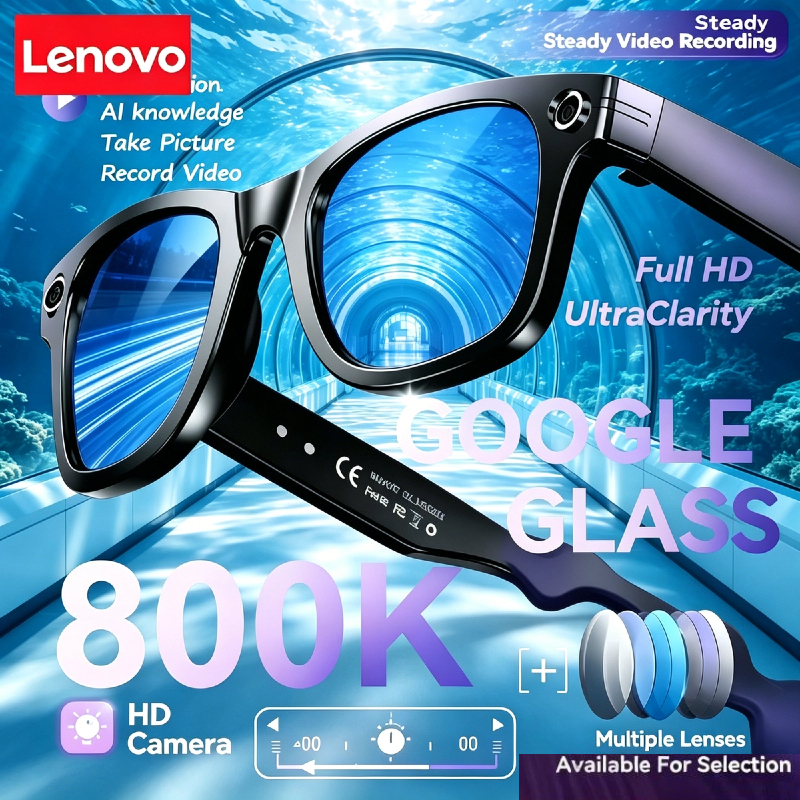 Audio Music Player - Okulary Lenovo 8K AI Smart Glasses