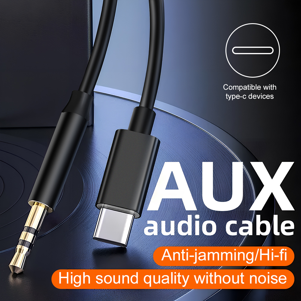 Audio Music Link - Uniwersalny kabel audio Type-C do 3.5mm