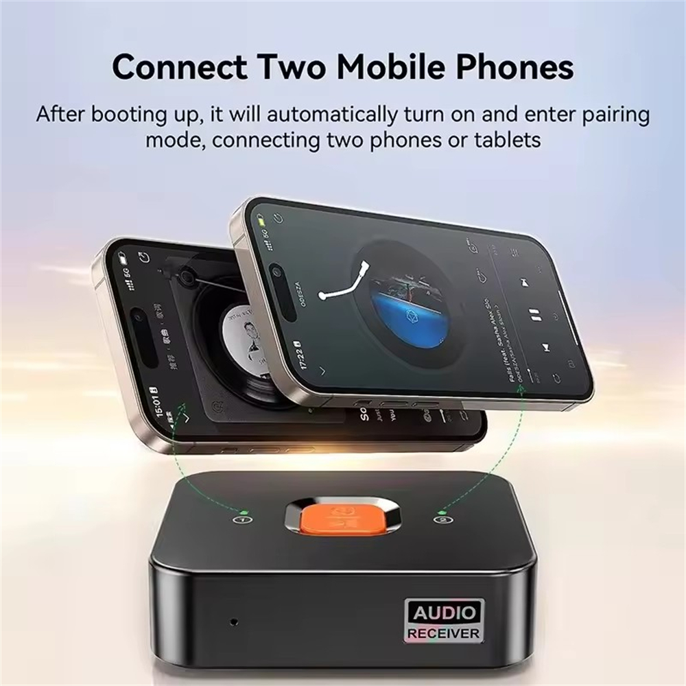 Audio And Music Mixer - Odbiornik audio Bluetooth 6.0 MEUYAG, adapter