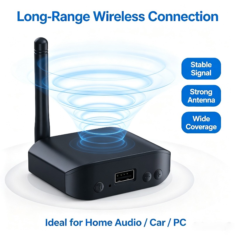 Audio Music Link - Adapter Bluetooth do głośników 5.0, odbiornik