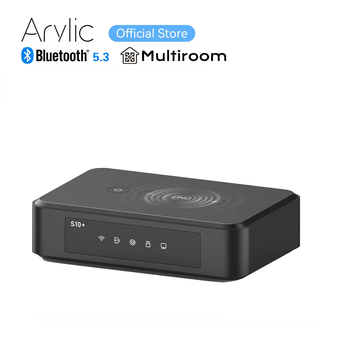 Audio Music Only - Arylic S10+ Bezprzewodowy Streamer Muzyczny Odbiornik