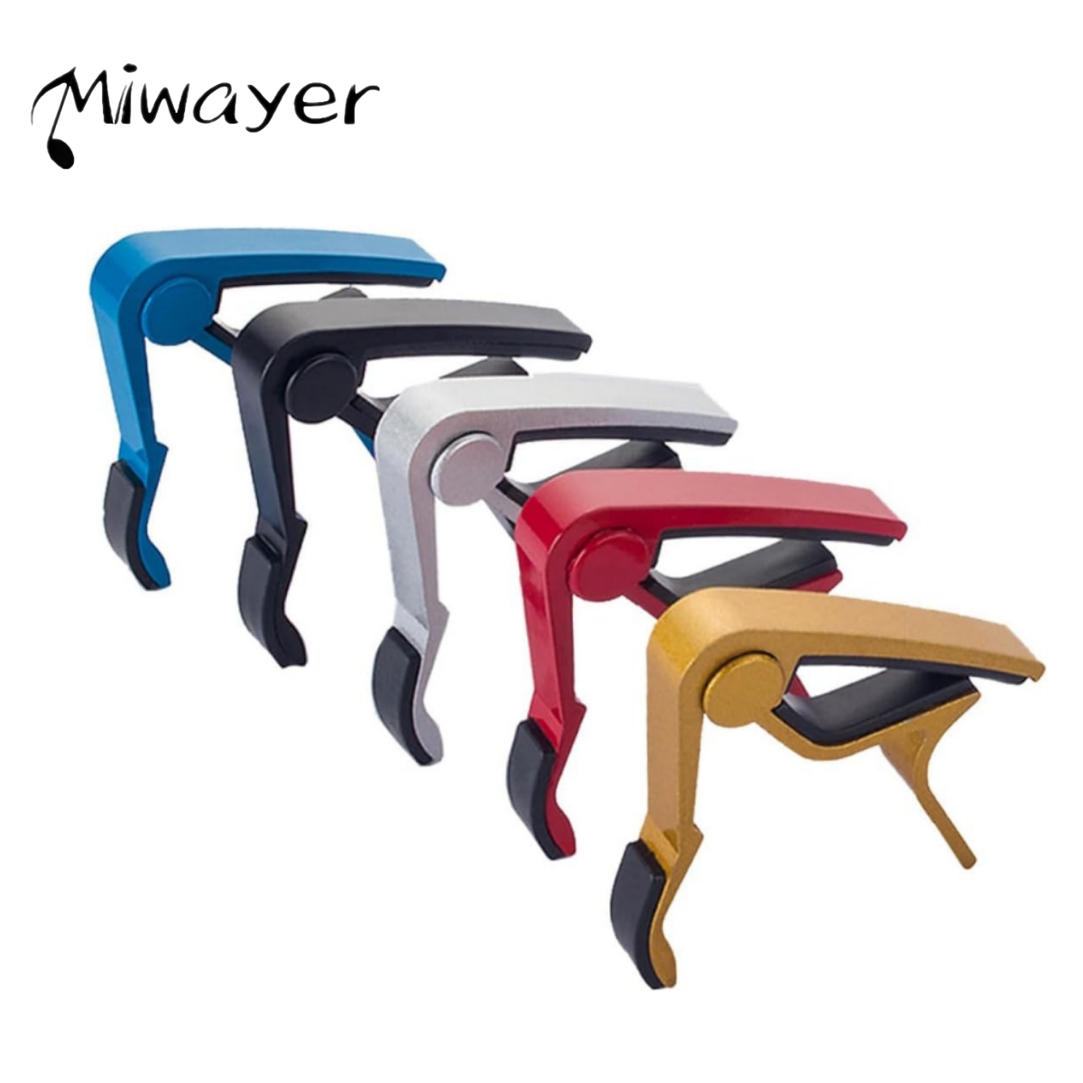 Guitar Capo Clip - Kapodaster gitarowy Miwayer - precyzyjne strojenie,
