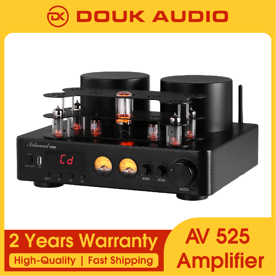 Audio Player With Youtube Music - Douk Audio HiFi zawór wzmacniacz lampowy