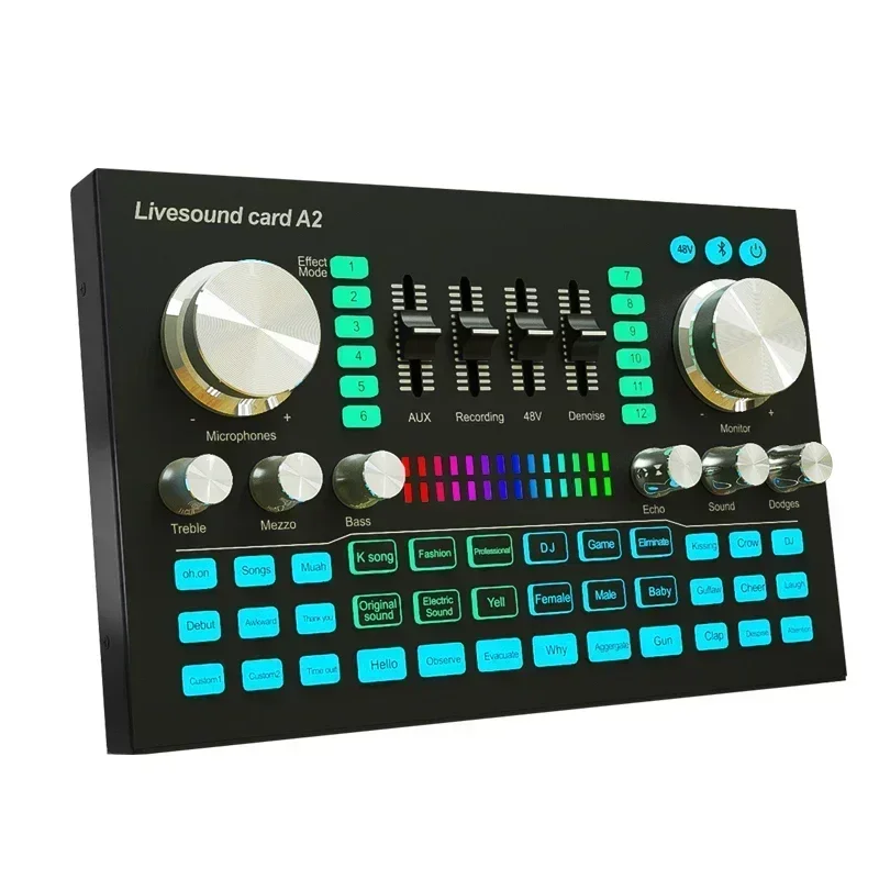 Audio And Music Mixer - Karta dźwiękowa A2 na żywo Karta