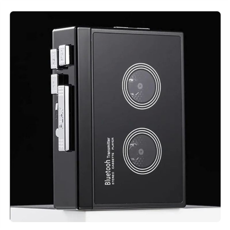 Audio Music Player - Doskonały - 1 sztuka Czarny Retro