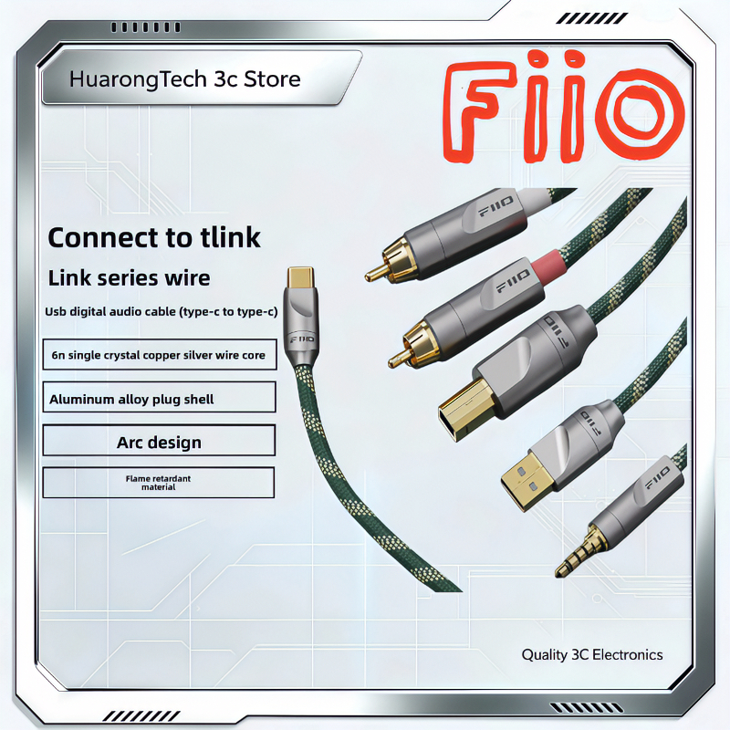 Audio Music Link - Kabel audio FiiO LINK-TC2 Type-C do