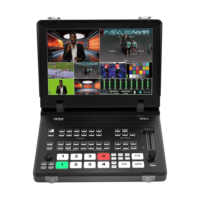 Audio Mixer 4 Channel - YXTCQ R3PRO-U 4K Przetwornik wideo na