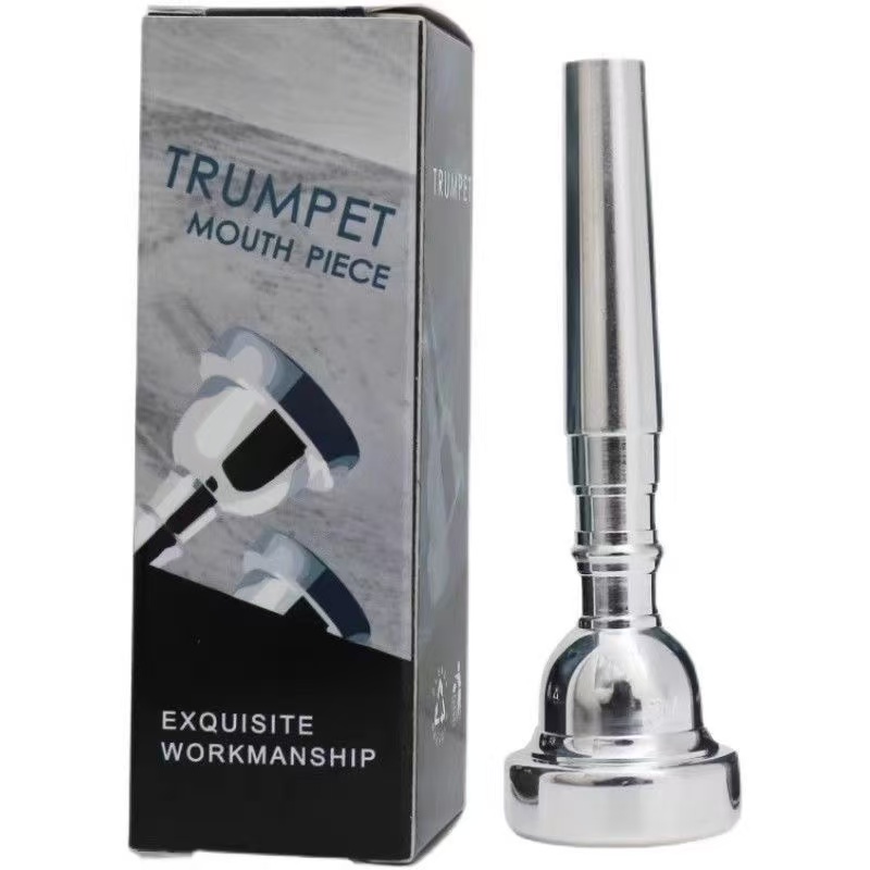 Trombone Mouthpiece - Ustnik do trąbki 7C, posrebrzany ustnik
