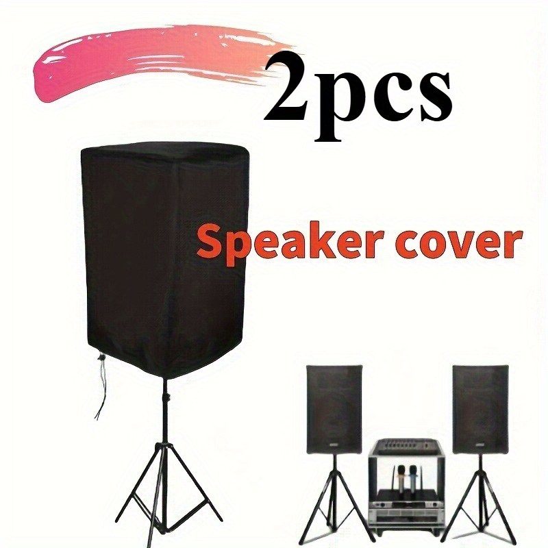 Audio Music Only - 2 SZT. Czarne Pokrowce na Głośniki