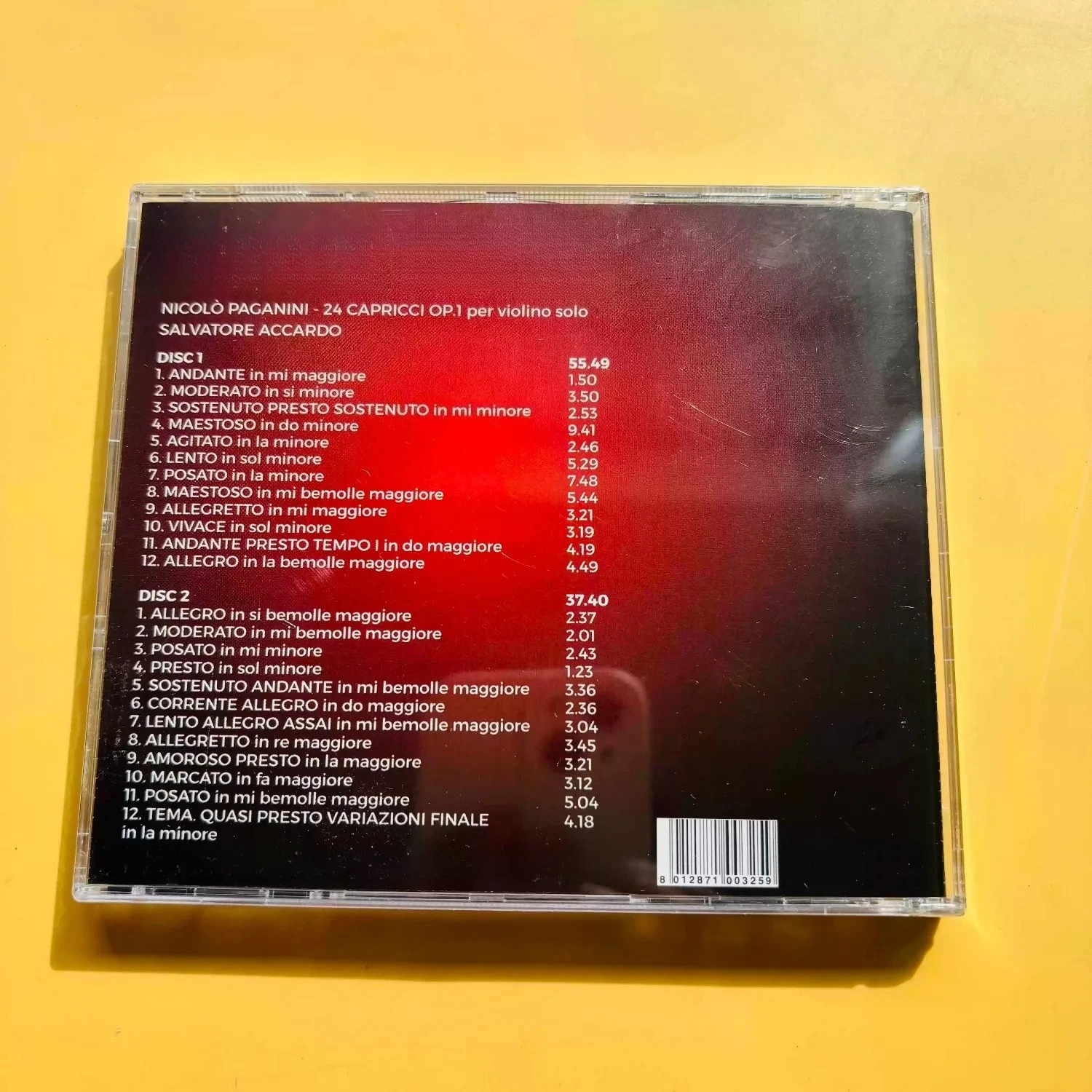 Klasyczna muzyka skrzypcowa so – Audio Music Of recenzja i cena