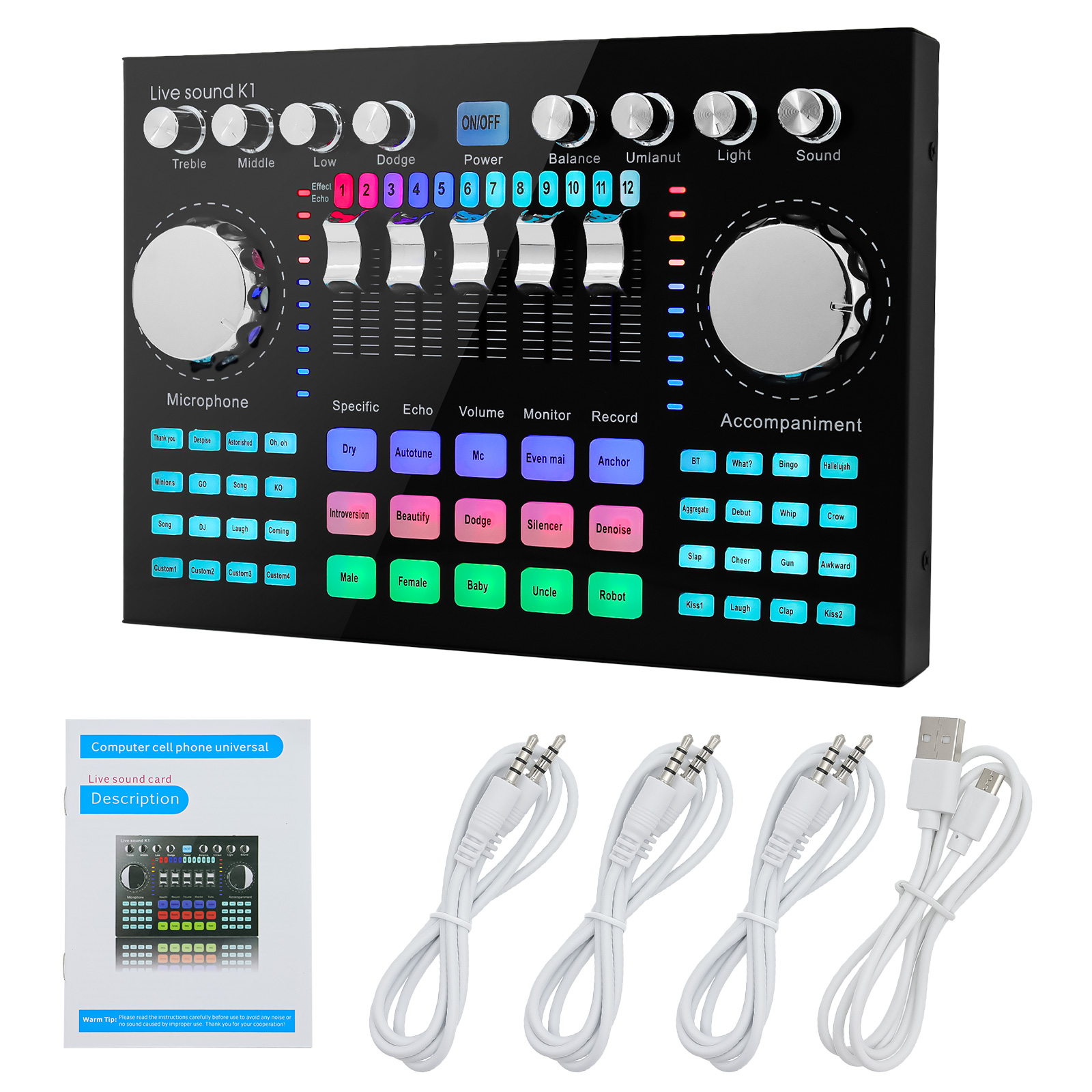 Karta dźwiękowa na żywo Przeno – Audio And Music Mixer recenzja i cena
