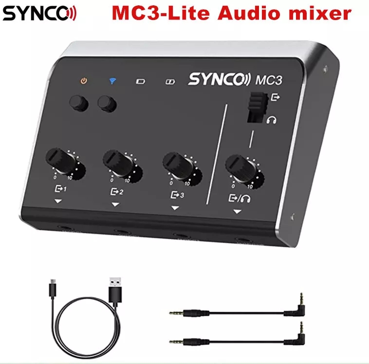 Mikser audio Synco MC3 Lite, 4 – Audio And Music Mixer recenzja i cena