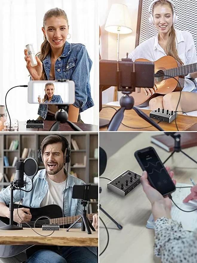 Mikser audio Synco MC3 Lite, 4 – Audio And Music Mixer recenzja i cena