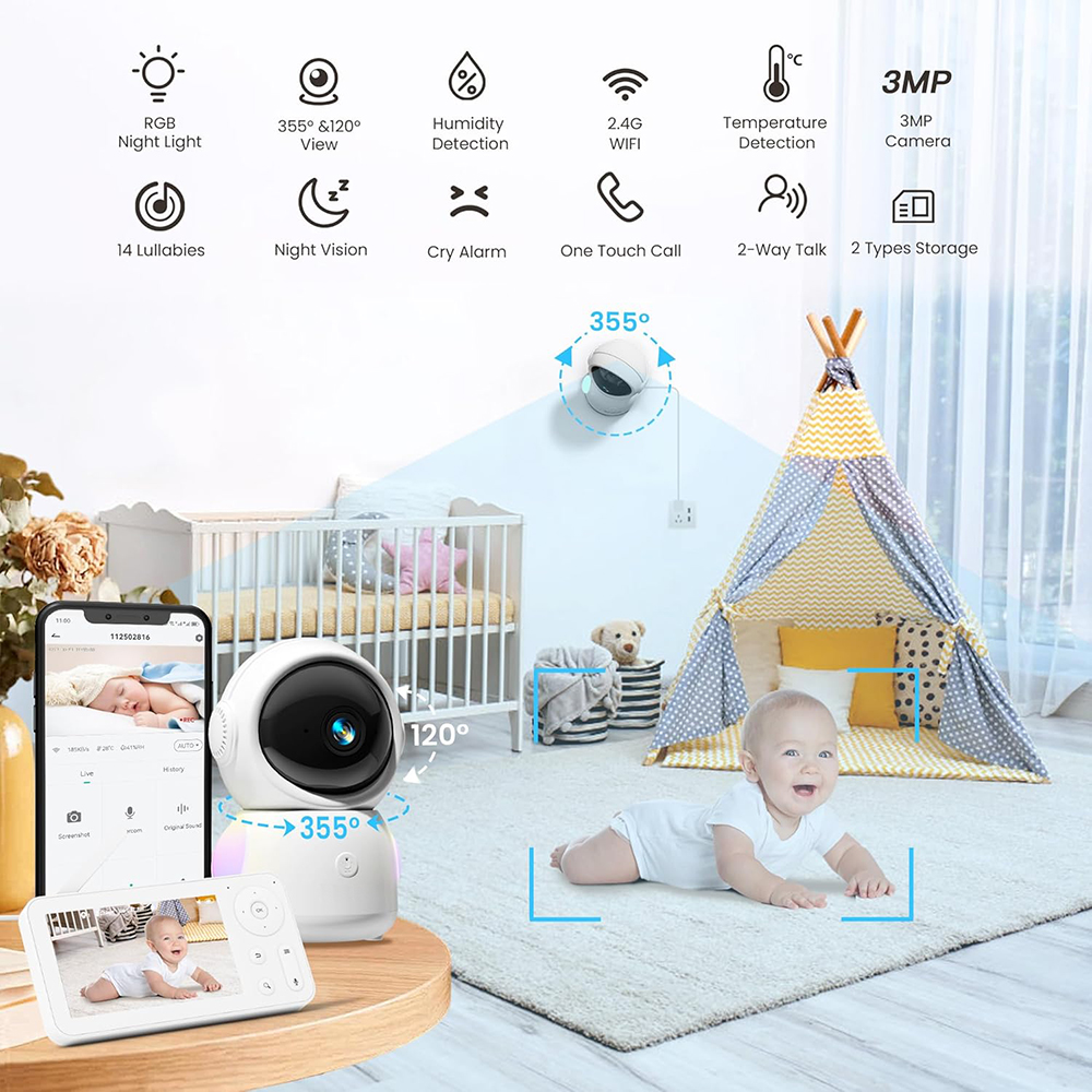 Niania elektroniczna 2K z 2 ka – Audio Music Google recenzja i cena
