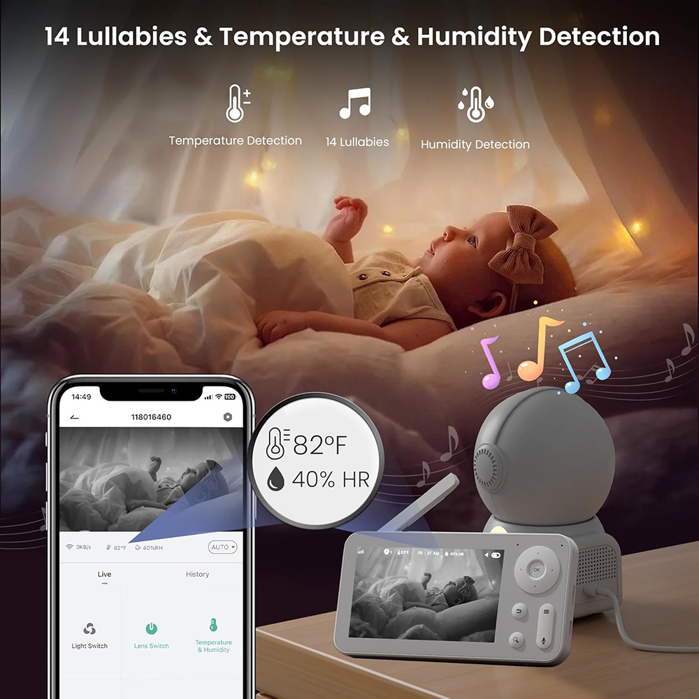 Niania elektroniczna 2K z 2 ka – Audio Music Google recenzja i cena