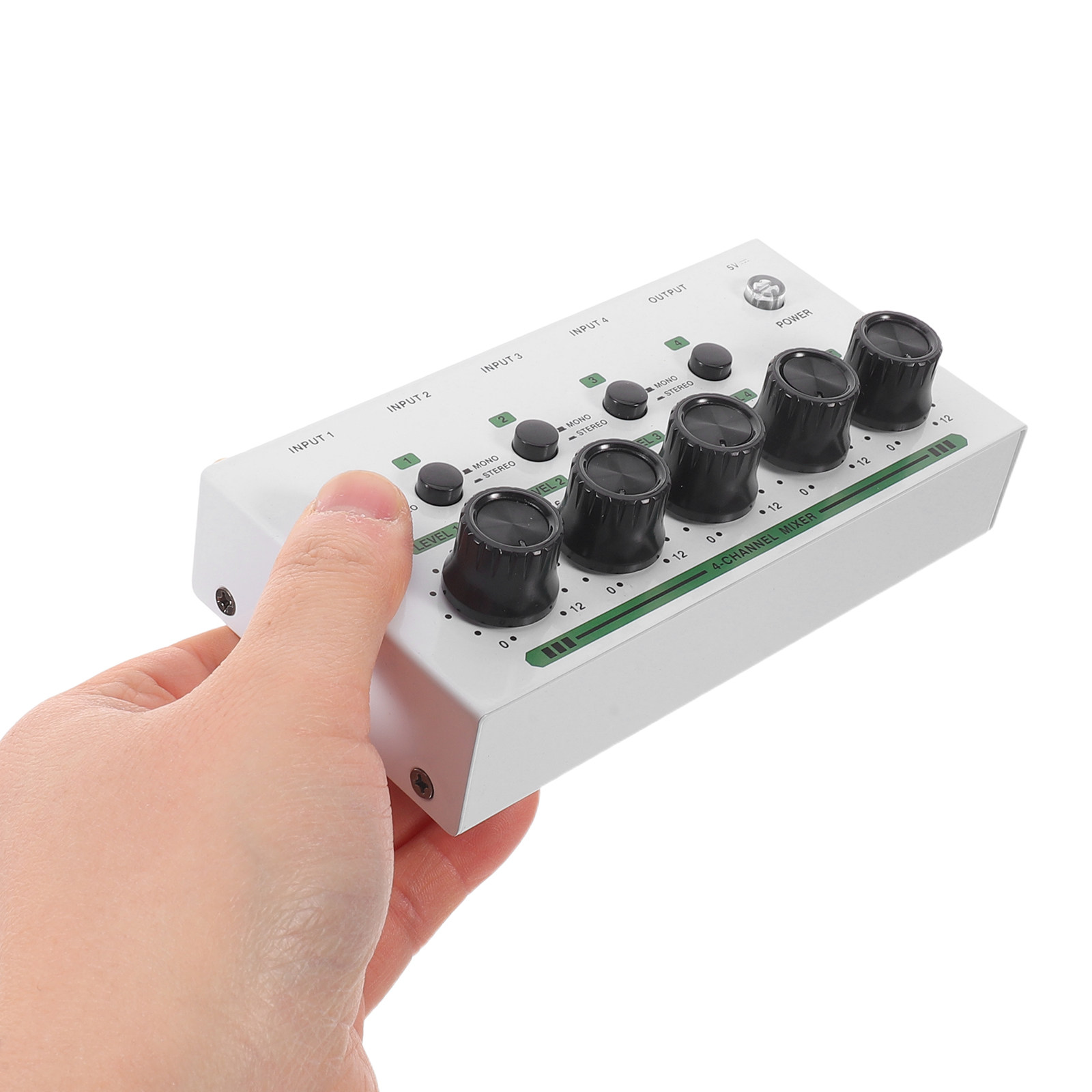 4-kanałowy kompaktowy mikser a – Audio Mixer 4 Channel recenzja i cena