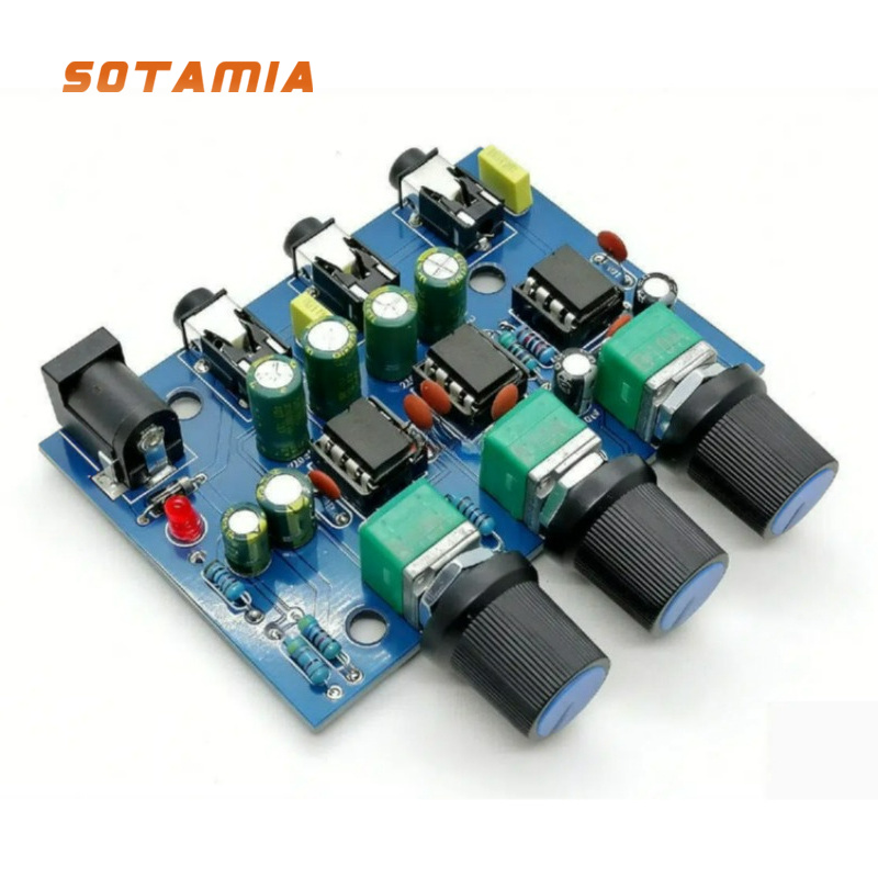SOTAMIA Dwukanałowy wzmacniacz – Audio And Music Mixer recenzja i cena