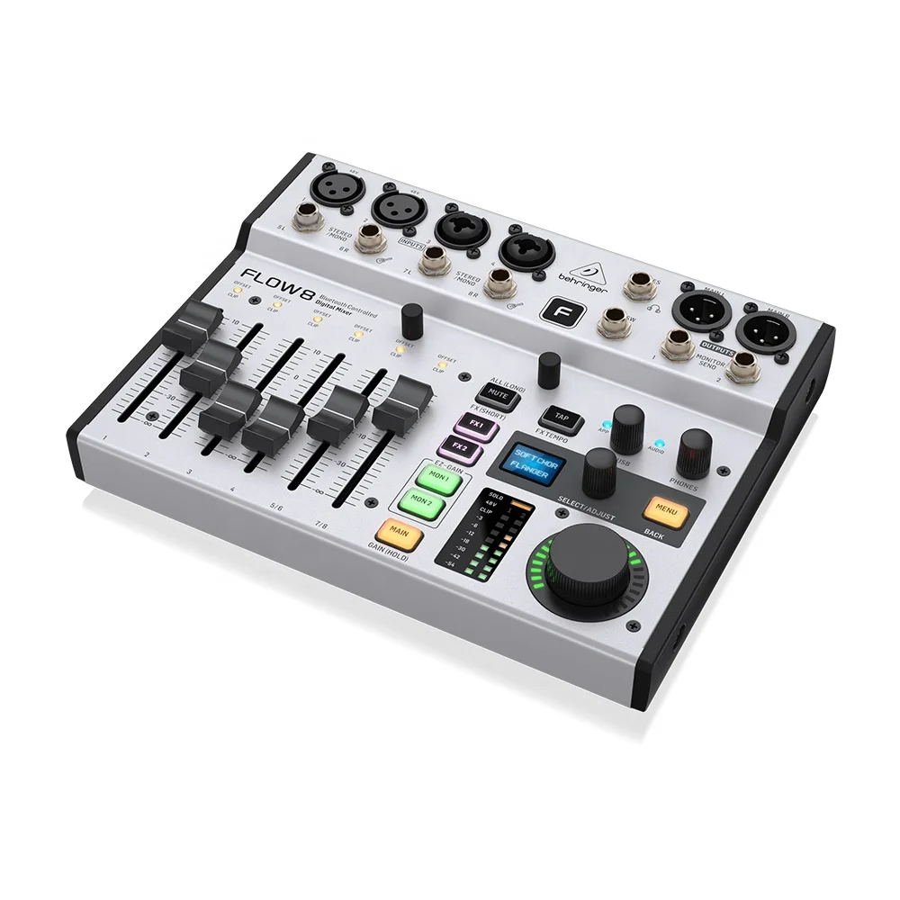 Behringer Flow 8 Cyfrowy Mikse – Audio And Music Mixer recenzja i cena