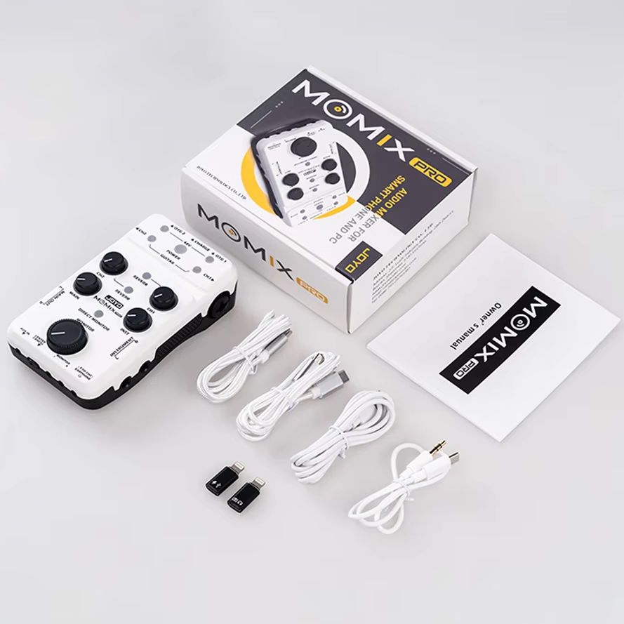 Mikser audio JOYO MOMIX PRO, o – Audio And Music Mixer recenzja i cena