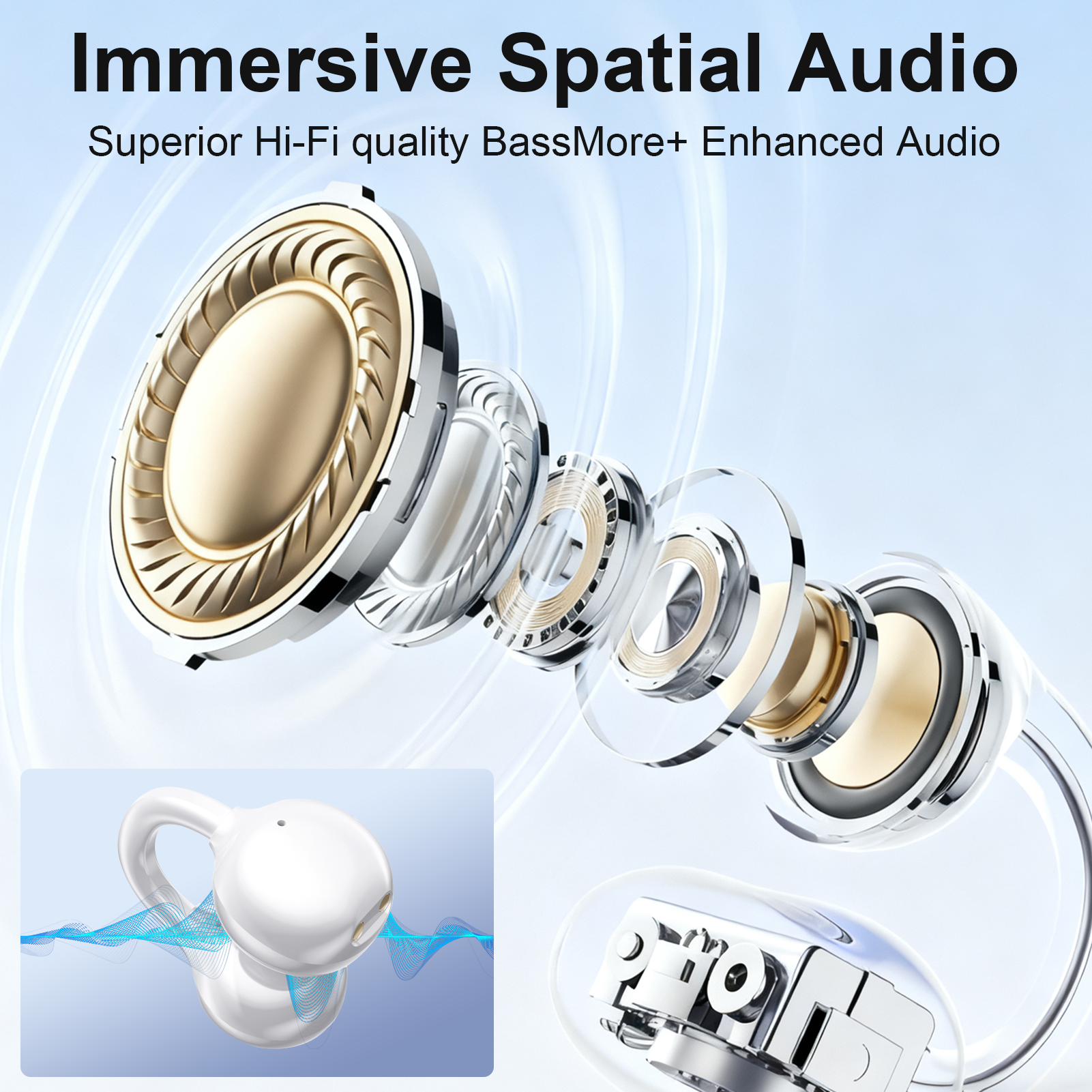 Słuchawki M11 Clip-Ear Open Ea – Audio Music Google recenzja i cena