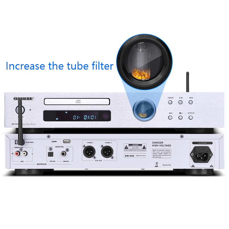 HIFI odtwarzacz CD profesjonal – Audio Player With Youtube Music recenzja i cena