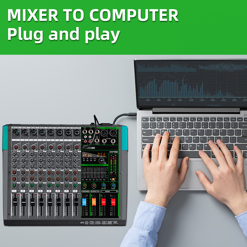 Profesjonalny mikser audio Dep – Audio Mixer 4 Channel recenzja i cena