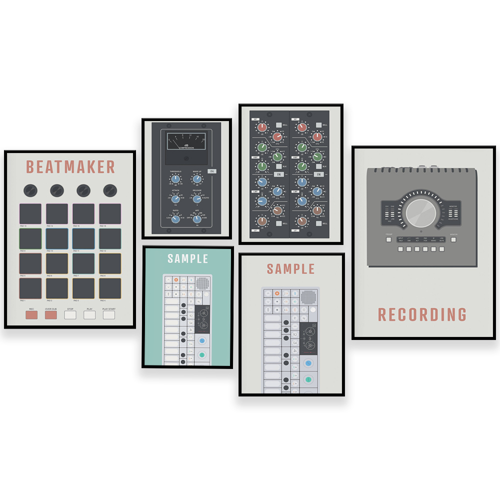 Plakat producenta muzyki, kore – Audio Music File recenzja i cena