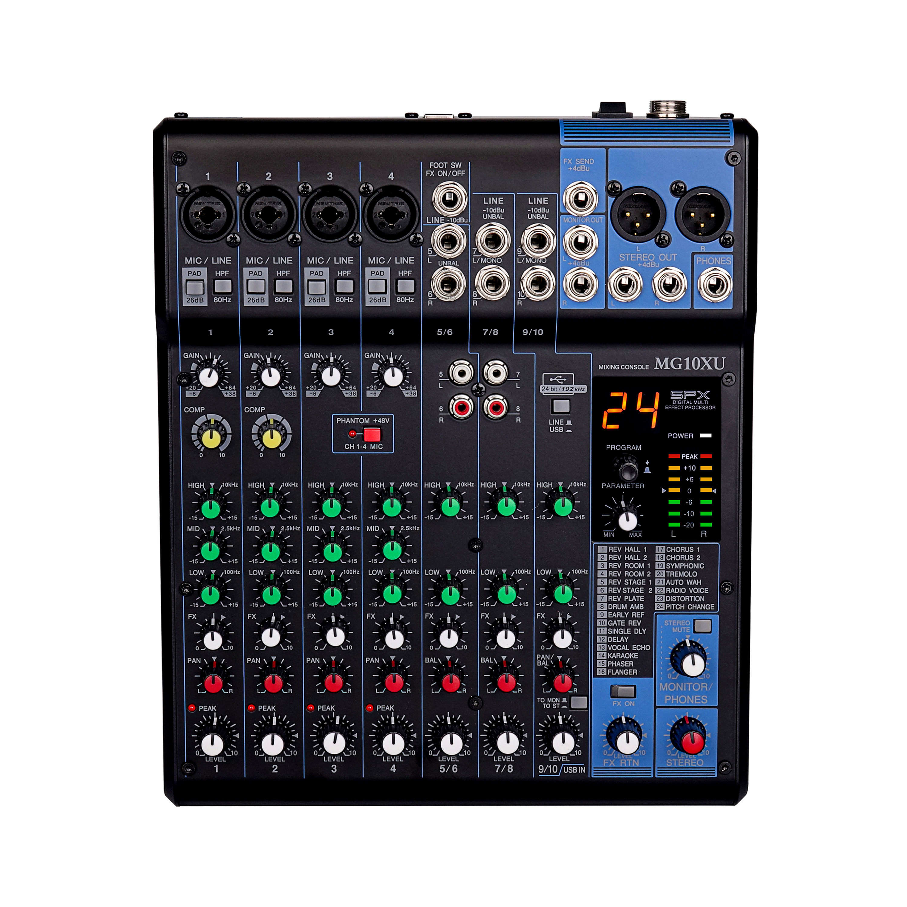 10-kanałowy profesjonalny miks – Audio And Music Mixer recenzja i cena