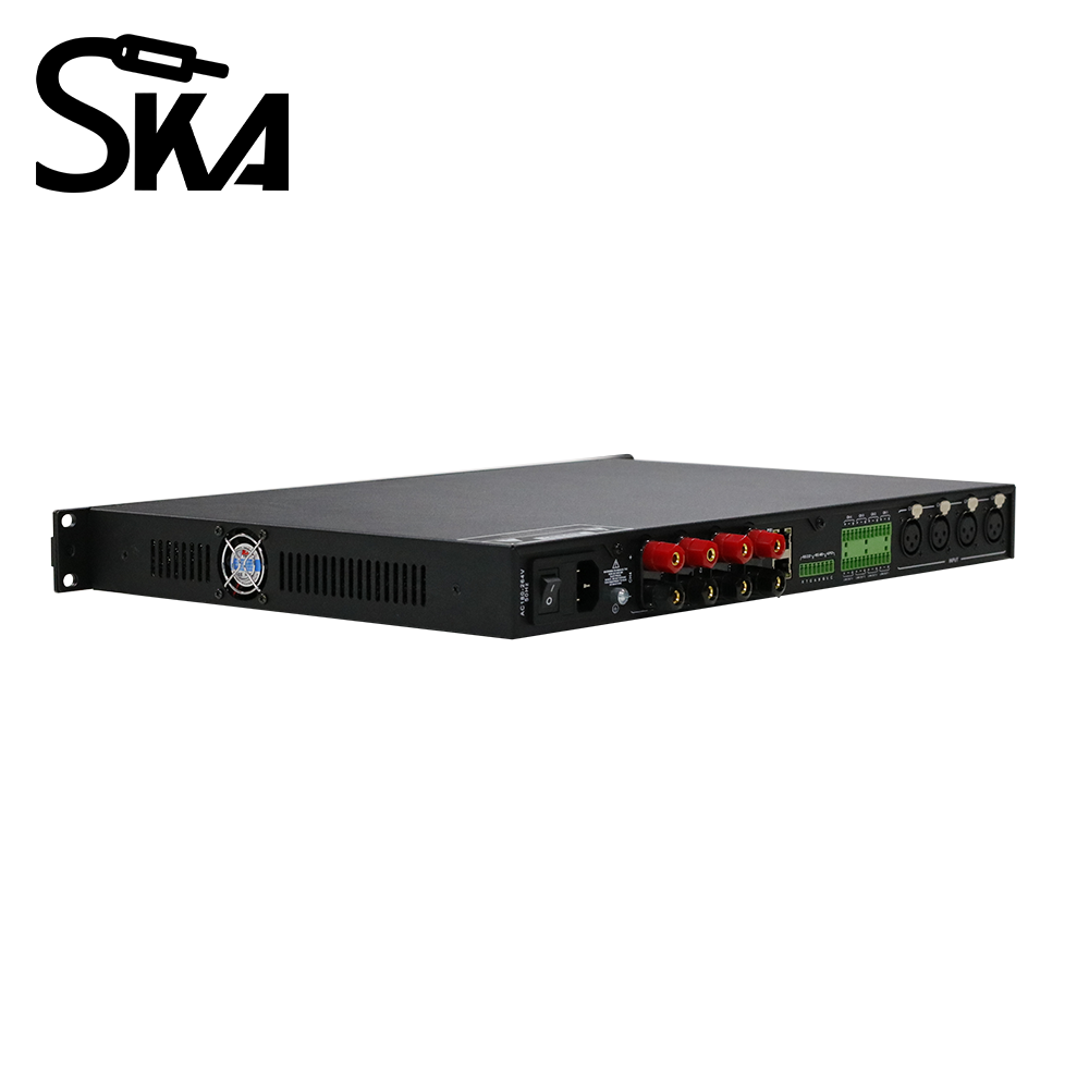 Cyfrowy wzmacniacz mocy DSP 1U – Audio Mixer 4 Channel recenzja i cena