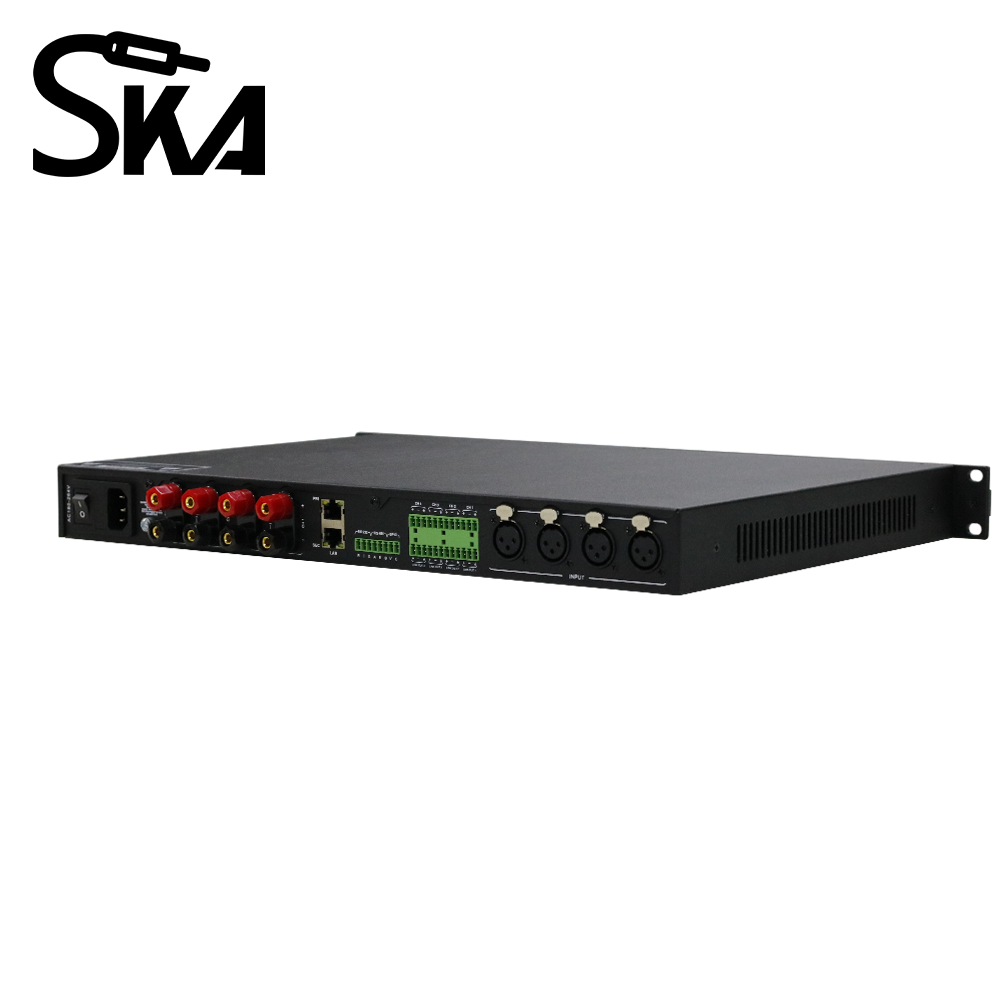 Cyfrowy wzmacniacz mocy DSP 1U – Audio Mixer 4 Channel recenzja i cena