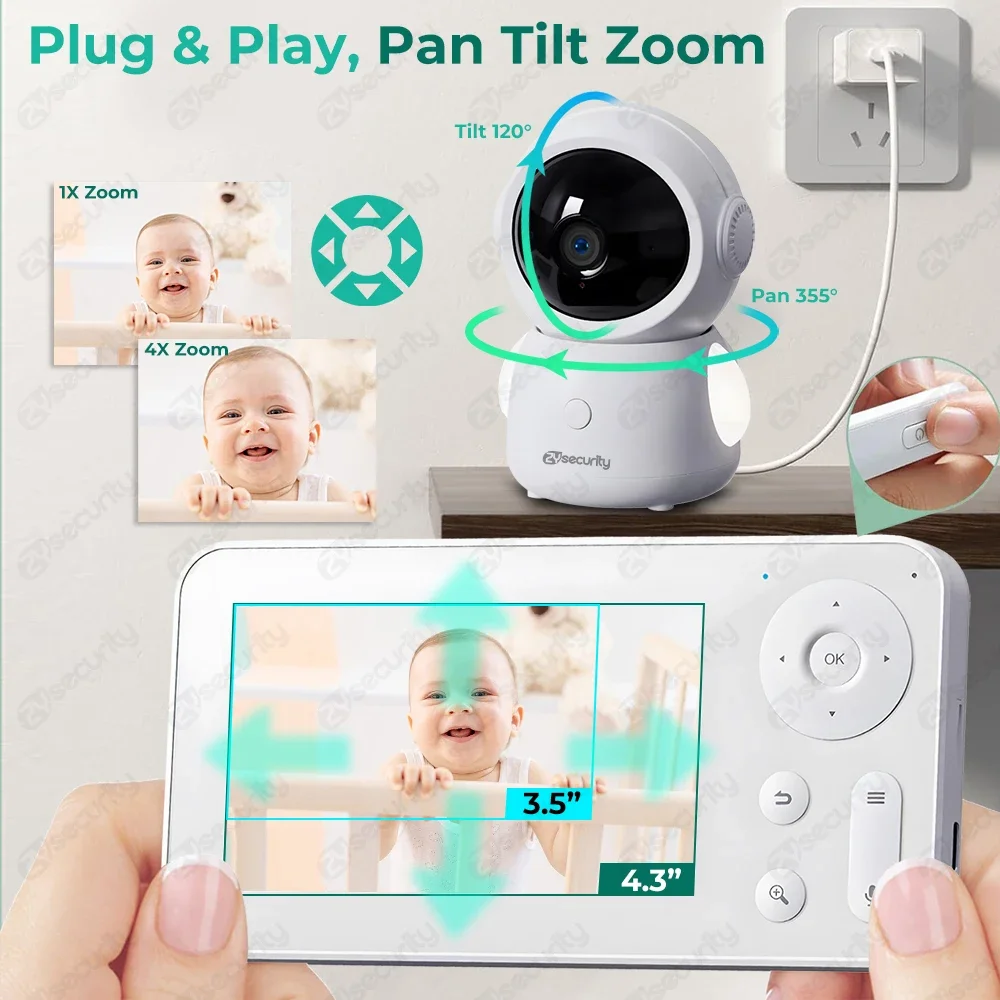 Niania WiFi ze sterowaniem apl – Audio Music Google recenzja i cena