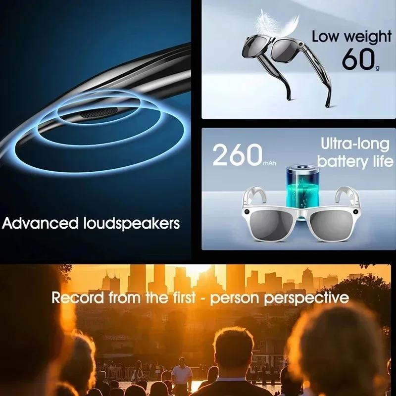 Okulary Lenovo 8K AI Smart Gla – Audio Music Player recenzja i cena