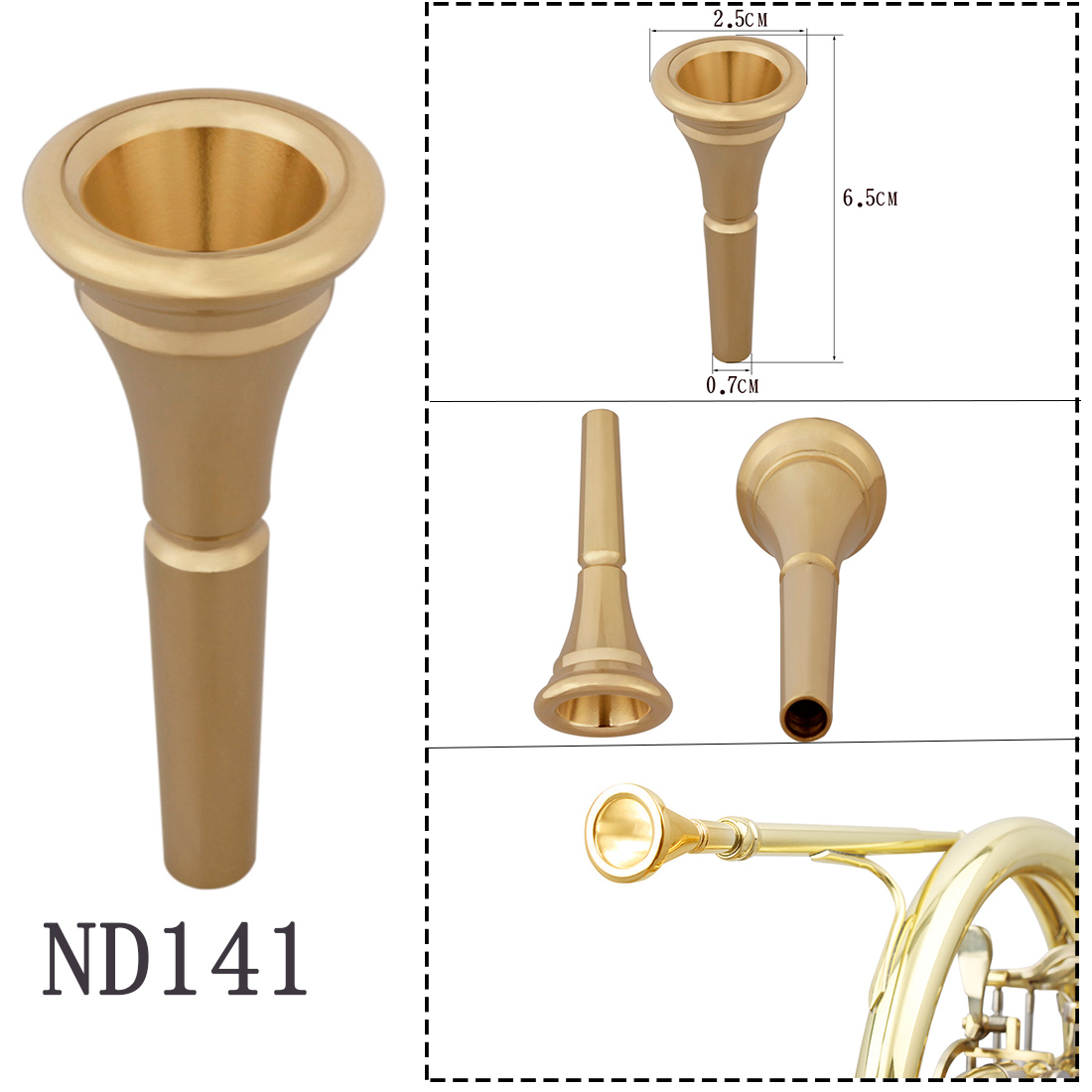 SLADE Ustnik do trąbki dętej O – Trombone Mouthpiece recenzja i cena