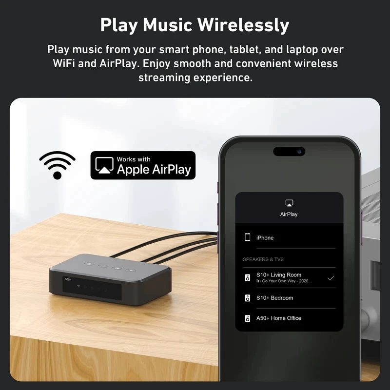 Arylic S10+ Bezprzewodowy Stre – Audio Music Only recenzja i cena