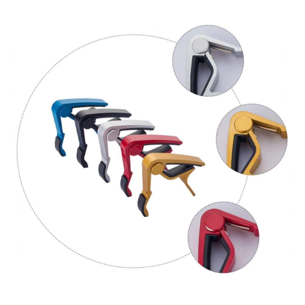 Kapodaster gitarowy Miwayer -  – Guitar Capo Clip recenzja i cena