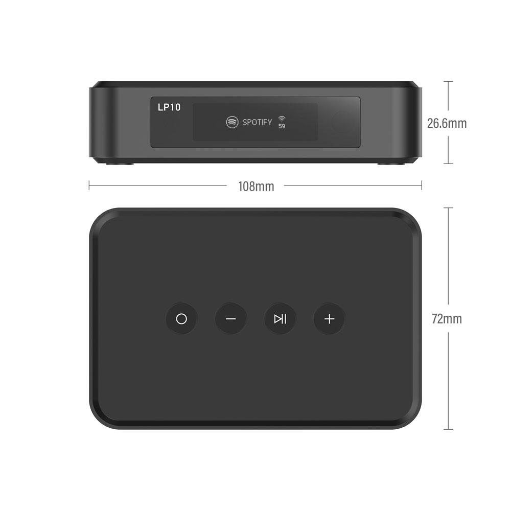 Odbiornik muzyczny LP10 AirPla – Audio Music Google recenzja i cena