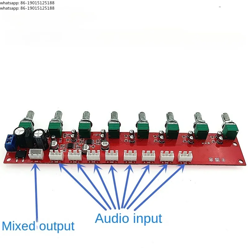 8-kanałowy mikser audio NE5532 – Audio And Music Mixer recenzja i cena