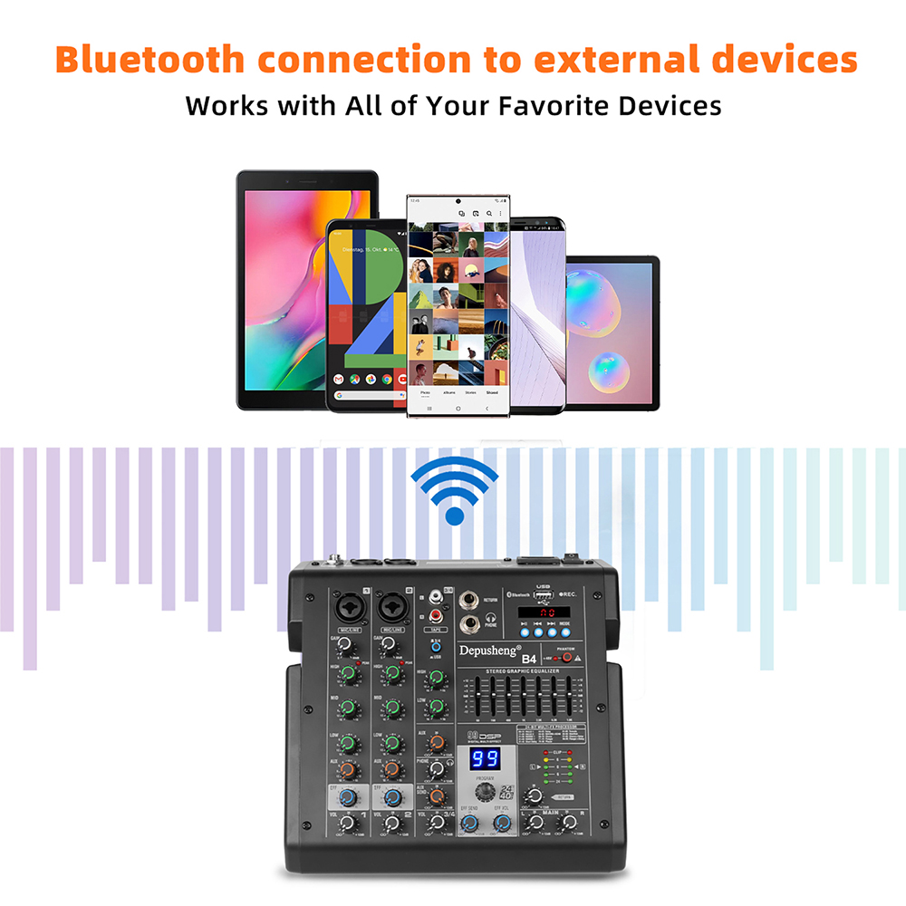 4-kanałowy mikser audio Interf – Audio Mixer 4 Channel recenzja i cena