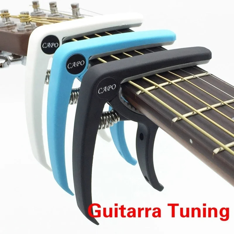 Plastikowy Capo gitarowy na 6  – Guitar Capo Clip recenzja i cena