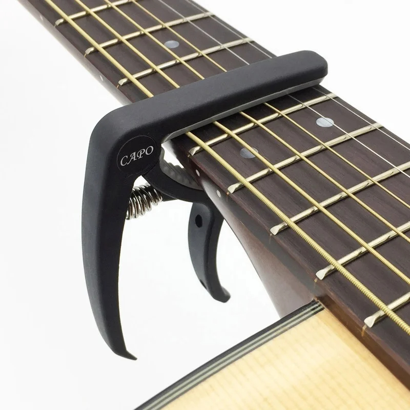 Plastikowy Capo gitarowy na 6  – Guitar Capo Clip recenzja i cena