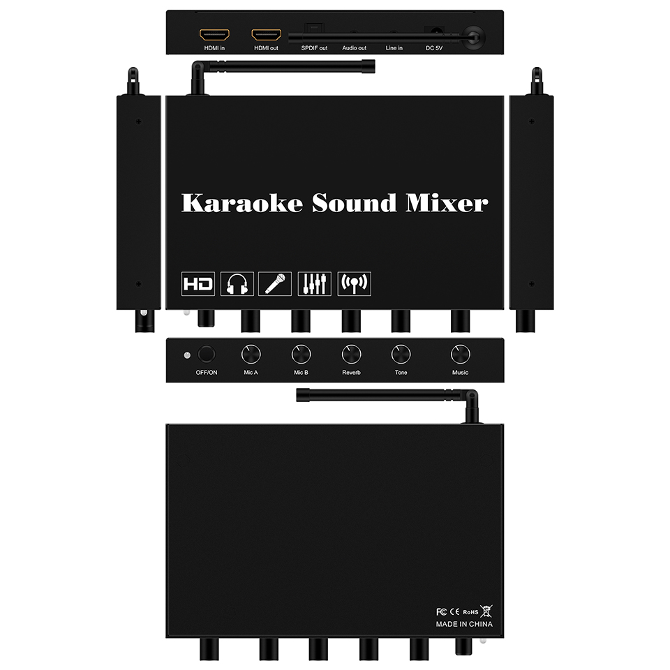 Mikser audio, mikser DJ, kontr – Audio And Music Mixer recenzja i cena