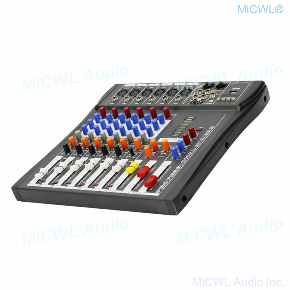 Mikser audio MiCWL 6-kanałowa  – Audio And Music Mixer recenzja i cena