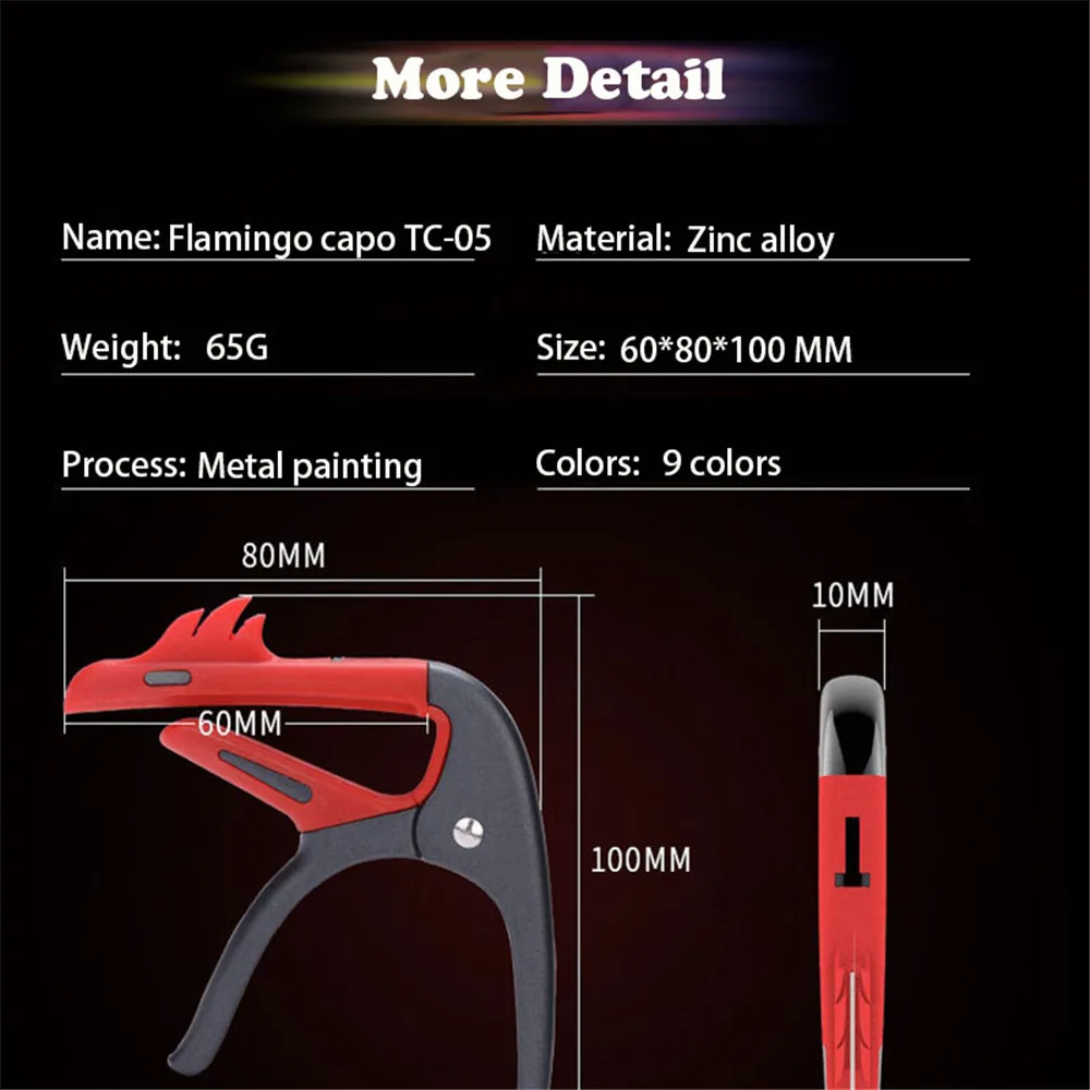 IRIN Kapodaster Gitarowy Metal – Guitar Capo Clip recenzja i cena