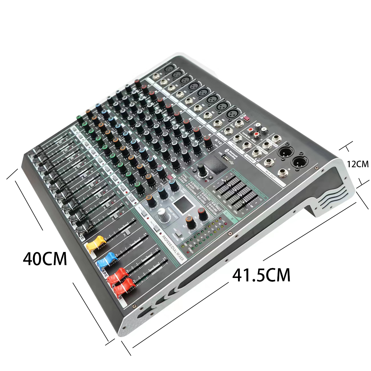 Konsola miksująca Leicozic MX8 – Audio And Music Mixer recenzja i cena