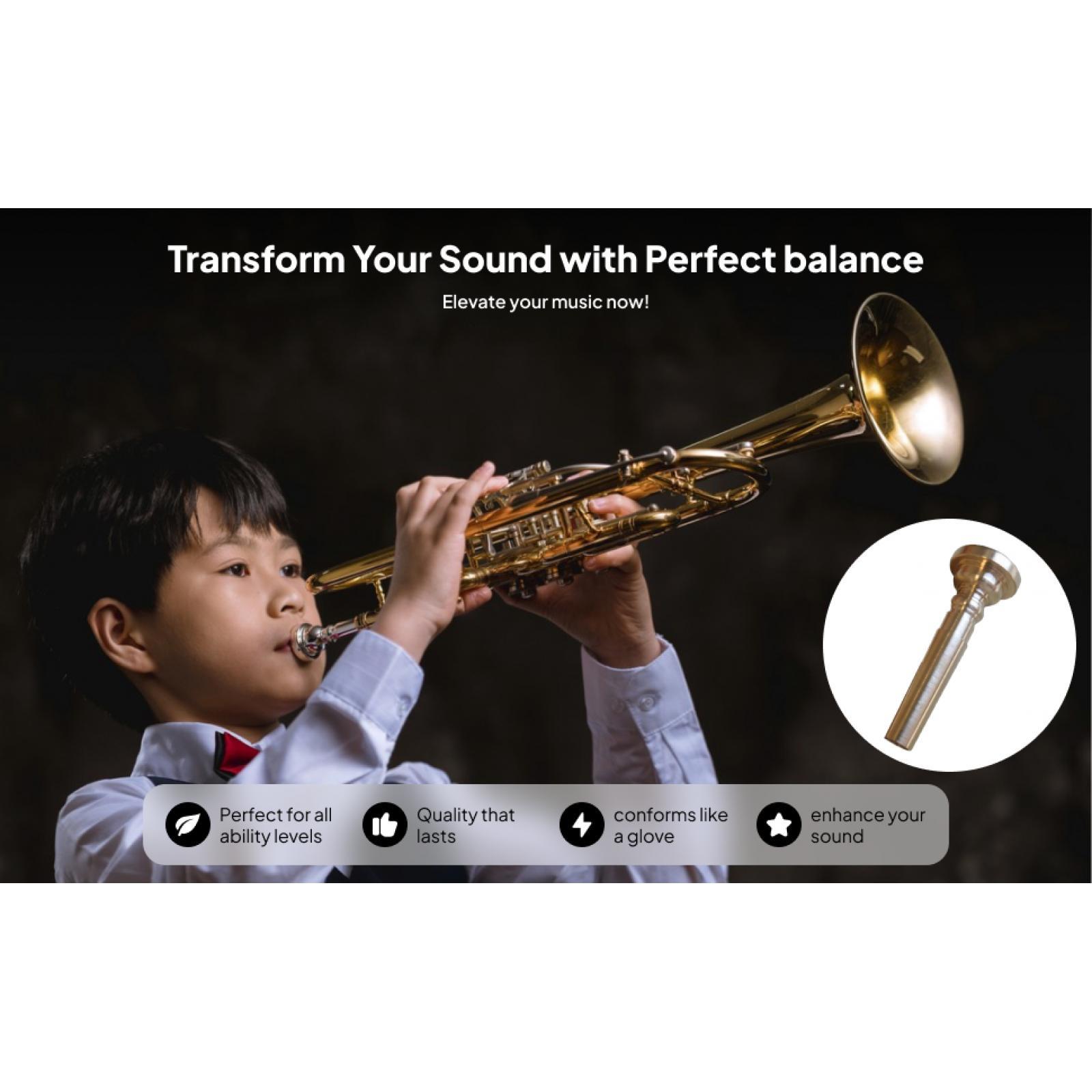 Ustnik do trąbki, mosiężny, wy – Trombone Mouthpiece recenzja i cena