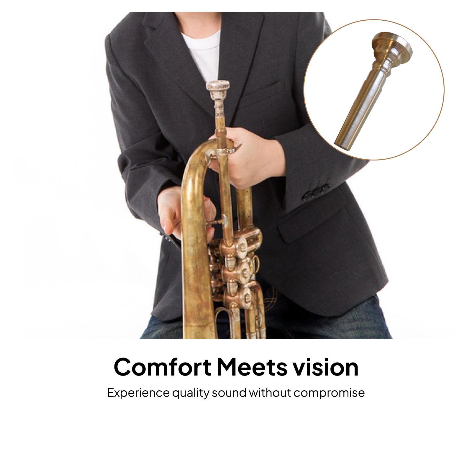Ustnik do trąbki, mosiężny, wy – Trombone Mouthpiece recenzja i cena