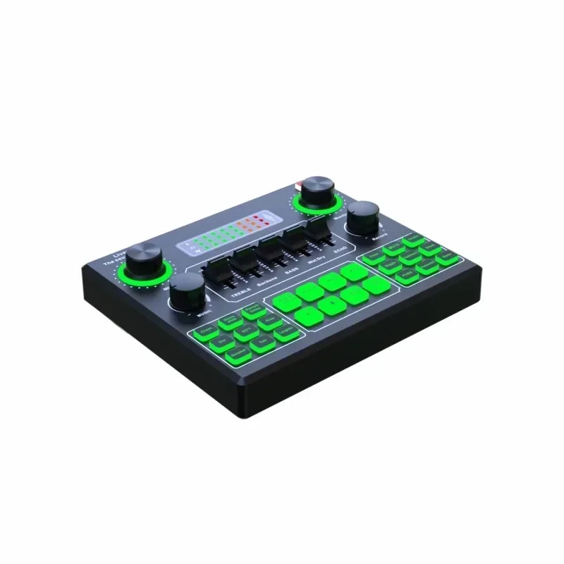 Mikser audio zewnętrzny V9SJ K – Audio And Music Mixer recenzja i cena